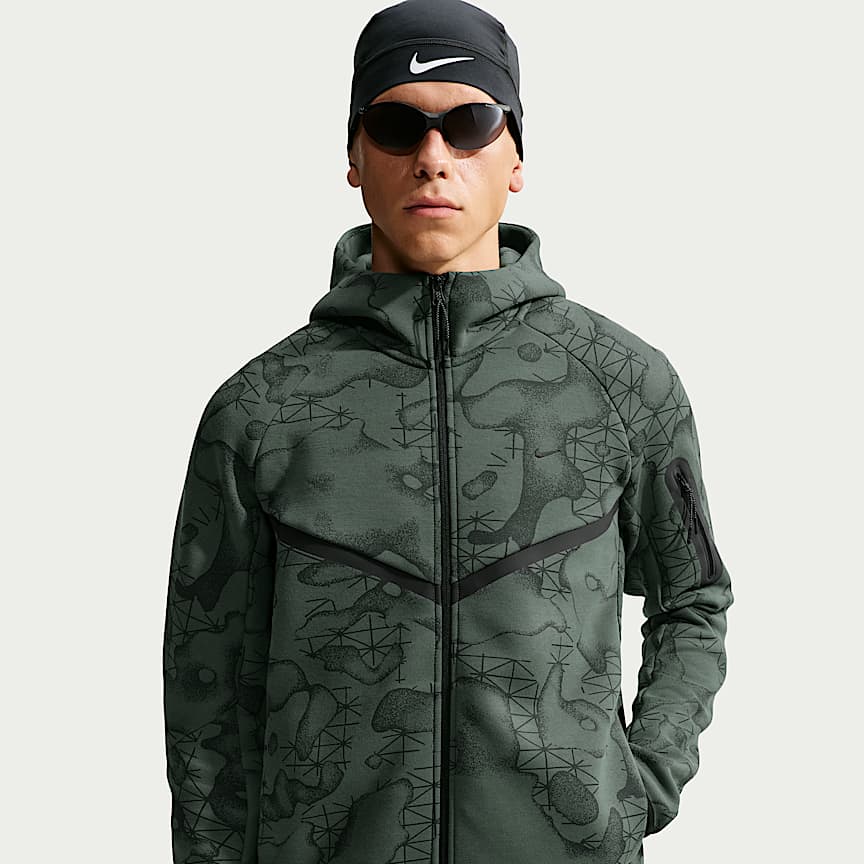 Nike Sportswear Tech Fleece Windrunner Men's Full-Zip Hoodie. Nike.com